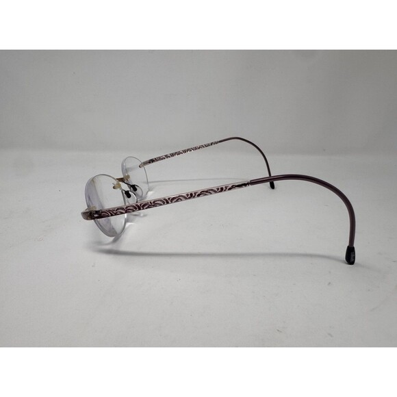 Silhouette SPX 1520 Pink Brown Rimless Eyeglass Frames 50-21-135 Austria Made main image 7